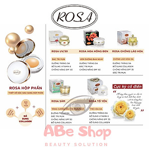 Kem ROSA Nhân Sâm Đỏ - ROSA INTENSIVE WHITE GINSENG REFINING CREAM 20G - Làm Trắng - Giảm Thâm Nám - Chống Lão Hoá