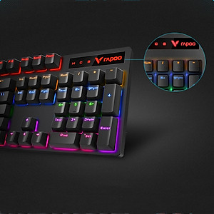 Bàn Phím Cơ Gaming Rapoo V500SE - Hàng Chính Hãng