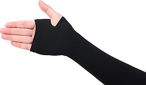 Găng Tay Chống Nắng Xỏ Ngón (Giao Màu Ngẫu Nhiên)