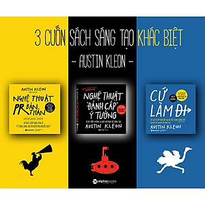 Combo 3 cuốn: Nghệ Thuật PR Bản Thân + Nghệ Thuật Đánh Cắp Ý Tưởng + Cứ Làm Đi - Bản Quyền