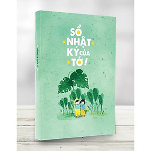 Sổ nhật ký của tớ - sổ a5 bìa cứng có dòng kẻ, hình minh họa