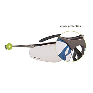 Kính BOLLE CONTMESP Contour Metal ESP (bảo vệ ánh sáng xanh 57%, ánh sáng thường 64%, UV 99,99%, GỌNG KIM LOẠI) tặng hộp