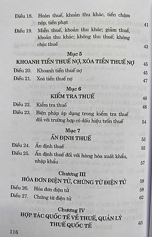 Luật Quản Lý Thuế Năm 2025