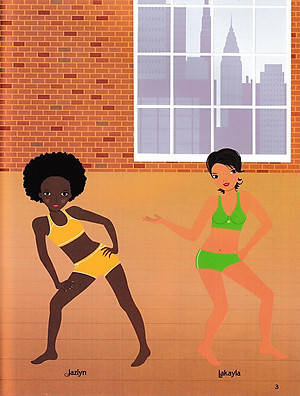 Sách Dán Hình Sáng Tạo Trang Phục Búp Bê - Vũ Điệu Đam Mê