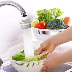 Đầu Vòi Rửa Bát Tăng Áp, Vòi Rửa Bát Xoay 360 Độ, 3 Chế Độ Phun