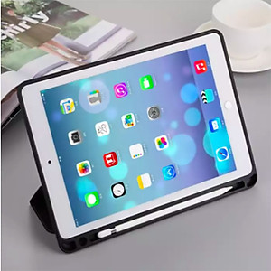Bao Da TPU Dành Cho iPad Air/ Air2/ Pro 9.7inch/ The New 2017/ 9.7inch 2018 Có Smart Cover Và Khe Đựng Bút Cảm Ứng - Hàng Nhập Khẩu