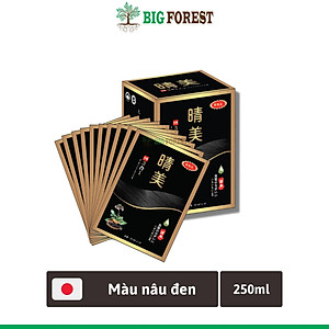 Hộp Dầu Gội Phủ Bạc Thảo Dược Komi Nhật Bản [10Gói = 250ml]