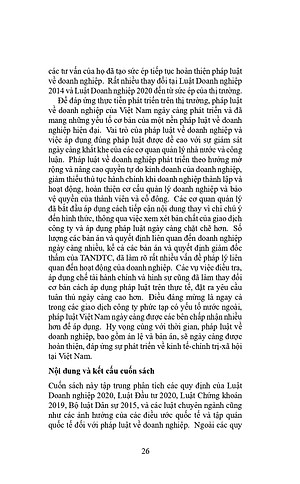 Pháp luật về doanh nghiệp – Các vấn đề pháp lý cơ bản (tái bản lần 1 năm 2024) 