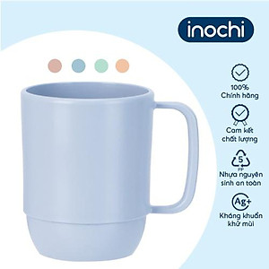 Combo 2 Cốc Nước Amori 350ml Sản Xuất Theo Tiêu Chuẩn Nhật Bản An Toàn Khi Sử Dụng - Chính Hãng Inochi (Tặng khăn lau pakasa)
