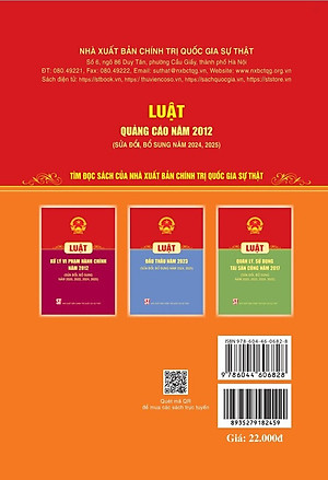 Luật Quảng cáo năm 2012 (Sửa đổi, bổ sung năm 2024, 2025)