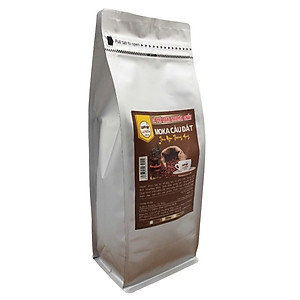 Cà Phê MOKA - Rang Mộc Nguyên Chất (Gói 1000g) - Tặng Phin Nhôm - Pha Máy Hoặc Pha Phin - Hương Nồng Nàn, Vị Đắng Nhẹ, Hậu Chua Thanh - Coffee New