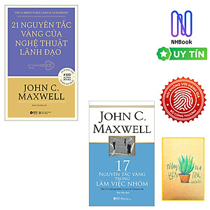 Combo 21 Nguyên Tắc Vàng Của Nghệ Thuật Lãnh Đạo và 17 Nguyên Tắc Vàng Trong Làm Việc Nhóm ( Tặng Kèm Sổ Tay )