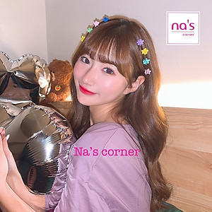 Bộ 10 kẹp tóc mini nhí nhiều màu sắc Hàn Quốc cho bé gái dễ thương