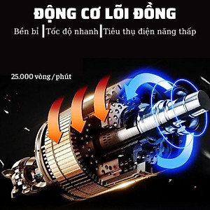 Máy Xay Hạt Khô Tiêu Chuẩn Châu Âu, Xay Ngũ Cốc Mini Công Suất 300w Lưỡi Dao 6 Cánh Thân Máy Bằng Thép Không Gỉ - FOOD - Hàng chính hãng dododios