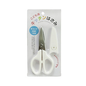 Kéo cắt đa năng dành cho trẻ nhỏ có nắp đậy an toàn tiện lợi Echo 15.7cm- Hàng nội địa Nhật Bản.