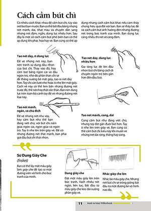 Sách Bí Quyết Vẽ Tranh Chì Cho Người Mới Bắt Đầu