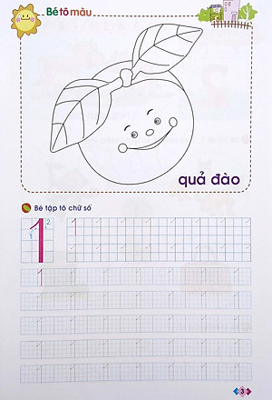 Vở Bé Làm Quen Với Chữ Số ( 4-5 Tuổi)