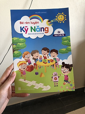 Bộ 8 cuốn Bé Rèn Kỹ Năng Dành Cho Bé 5-6 Tuổi