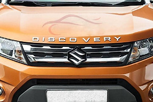 Decal chữ nổi 3D Discovery dán xe ô tô