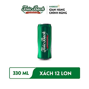Bia Trúc Bạch - Thùng 12 lon 500ml - Phiên bản Tết