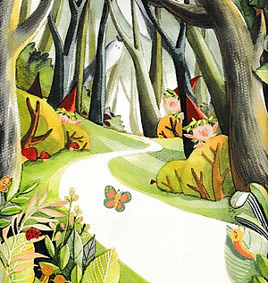 Sách Khu Rừng Trong Thành Phố (Tranh Màu)