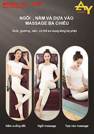 Đệm Massage Toàn Thân aYosun PL - T700Premium