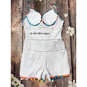 Đồ bơi nữ kiểu váy liền thân bikini 1 mảnh tôn dáng che khuyết điểm có sẵn mút ngực quần đùi