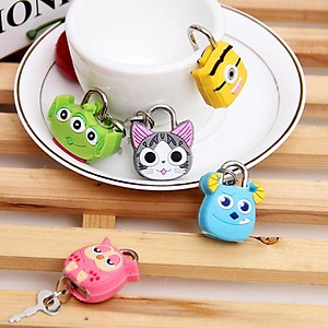 Ổ Khóa Mini Nhiều Hình Thú Xinh Xắn 