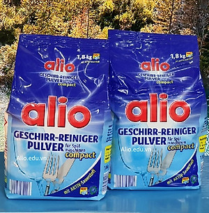Bột Rửa Bát Alio 1,8kg / túi - Bột rửa bát nhật bản 2.2kg dùng cho máy rửa bát