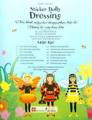 Sách Dán Hình Sáng Tạo Trang Phục Búp Bê - Những Bộ Váy Lộng Lẫy