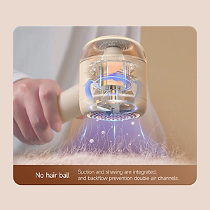 ShowSee 2 trong 1 chân không khí và cạo bóng tông đơ điện Lint Remover cho quần áo lông tơ vải áo len Lint PELLET với từ tính