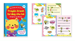 Combo truyện tranh tư duy cho bé
