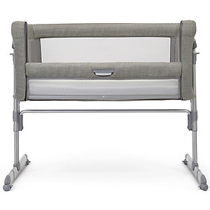 Nôi ngủ cạnh giường Joie Roomie Glide Foggy Gray