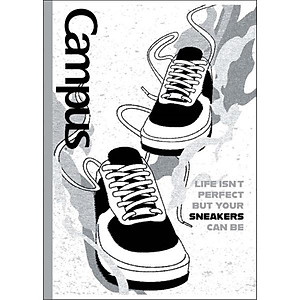 Vở Sneaker B5 Kẻ Ngang 80 Trang ĐL 70g/m2 - Campus NB-BSNK80 (Mẫu Sản Phẩm Giao Ngẫu Nhiên)