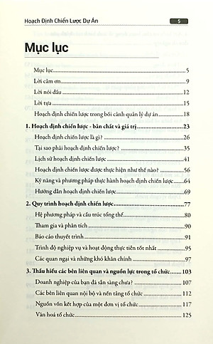 Sách Hoạch Định Chiến Lược Dự Án