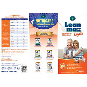 Sữa Lean Max Dùng Để Bổ Sung Dinh Dưỡng Cho Người Bị Viêm Gan
