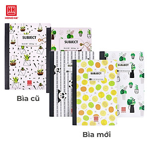 Sổ bìa bồi A4 260 trang Hồng Hà Subject - 4587