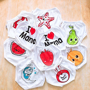 Combo 10 quần chip chục mông thú cho bé