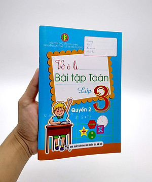 Vở Ô Li Bài Tập Toán Lớp 3 - Quyển 2