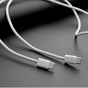 Dây sạc LI-TOP PD15 Công suất 60W bện dù chân Type C ra Type C dây dài 2 mét , dùng thử 30 ngày, bảo hành hàng chính hãng 1 năm