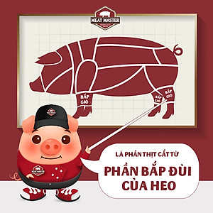 Bắp giò heo cắt khoanh Meat Master ( 400G ) - Giao nhanh