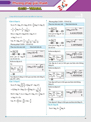 Sách 3 Step - Tiết Lộ Bí Quyết 3 Bước Đạt Điểm 8+ Toán Học