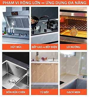 Nước Tẩy Dầu Mỡ Nhà Bếp Dạng Xịt Đa Năng Super Clean 6in1 500ml Hàng Nội Địa Chất Lượng Cao