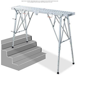 Thang ghế, giàn giáo gia đình, thông minh, gấp gọn tiện lợi, tiết kiệm không gian NIKITA MD02