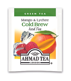 TRÀ PHA LẠNH AHMAD ANH QUỐC - XOÀI & VẢI (40g) - MANGO & LYCHEE Cold Brew - Đặc biệt phù hợp trong những ngày hè nóng nực