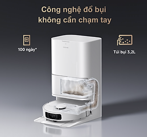 Robot Hút Bụi Lau Nhà Dreame D20 Ultra Lực Hút 13.000 Pa - Hàng Chính Hãng