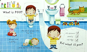 Sách Usborne What is poo?