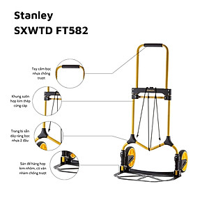 Xe Đẩy Tay 2 Bánh Cao Cấp Có Thể Gấp Gọn Stanley FT582