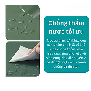 Tấm Lót Chuột, Thảm Da Trải Bàn Làm Việc, Miếng Lót Chuột Cỡ Lớn 80cm x 40cm - Pad Chuột Da Trải Bàn Làm Việc Chống Nước Dùng Được Hai Mặt - Hàng Chính Hãng