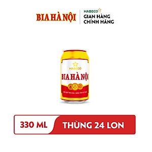 Combo 2 Thùng Bia Hà Nội - Thùng 24 lon 330ml
